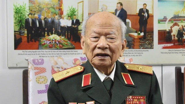 Vị tướng cao tuổi nhất Quân đội nhân dân Việt Nam qua đời