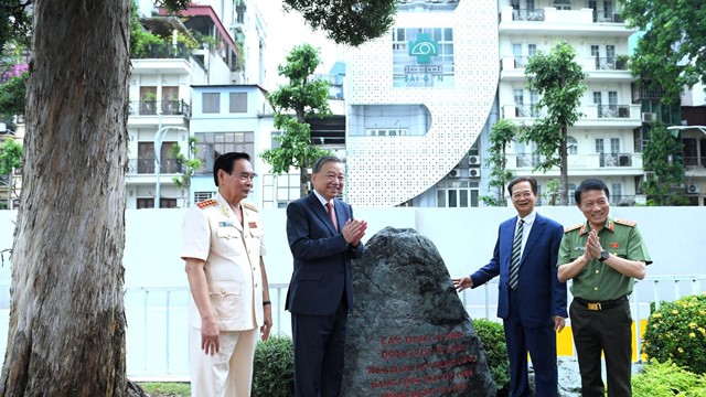 Công trình quan trọng của Bộ Công an chính thức hoàn thành: Tổng Bí thư Tô Lâm cắt băng khánh thành