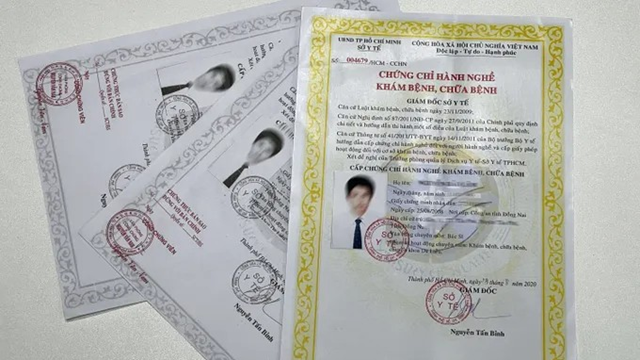 Thanh tra phát hiện hơn 900 chứng chỉ hành nghề y cấp trái quy định