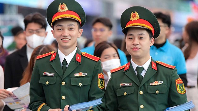 Nhiều trường quân sự thông báo tuyển sinh bổ sung hàng trăm chỉ tiêu