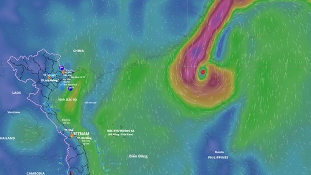 Dự báo thời tiết xấu trong 2 ngày tới