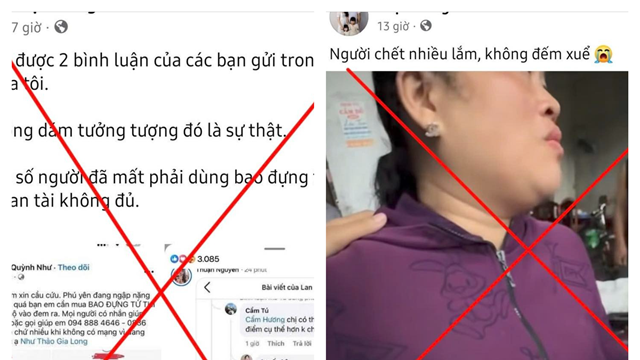 Bác tin 'hàng trăm người chết do sập nhà tránh lũ' 