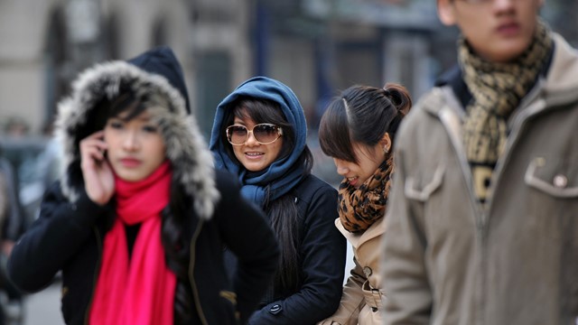 Miền Bắc rét đậm, có nơi xuống 2 độ C