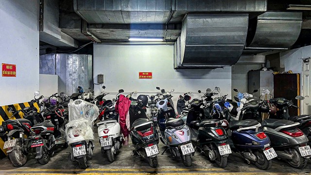 Thêm một chung cư cấm gửi xe điện 