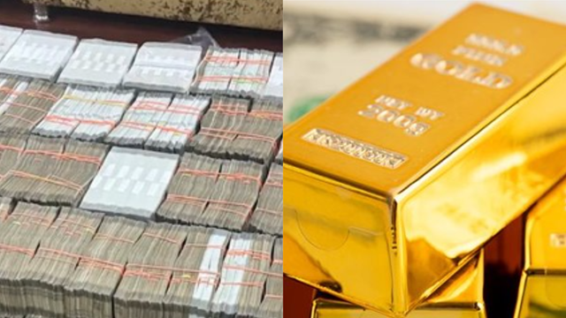 Đột kích nhà một nữ kế toán, tịch thu 2 chiếc xe Audi, 19kg vàng thỏi, 14 tỷ tiền mặt giấu trong két sắt