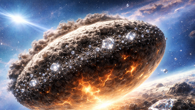 Phát hiện ngoại hành tinh chứa đầy kim cương, có kích thước tương đương sao Mộc