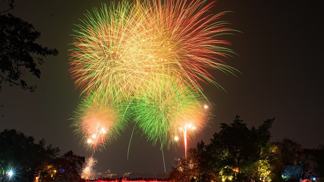 Cập nhật 5 điểm bắn pháo hoa Tết Dương lịch 2026 tại Hà Nội