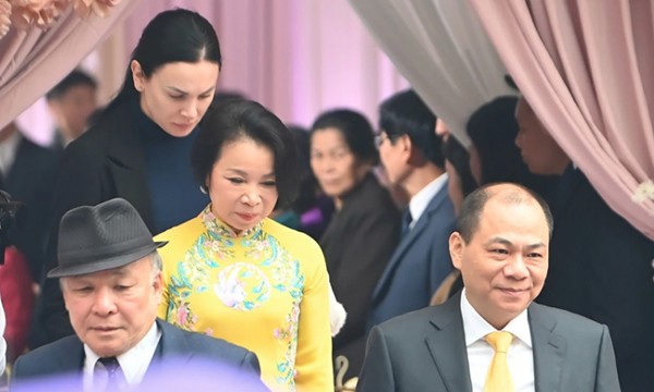 Vì sao vợ của tỷ phú Phạm Nhật Vượng không có mặt trong lễ đón con dâu Phương Nhi?