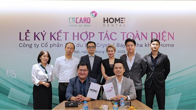 Crystal Bay Card hợp tác toàn diện với Nha khoa Home