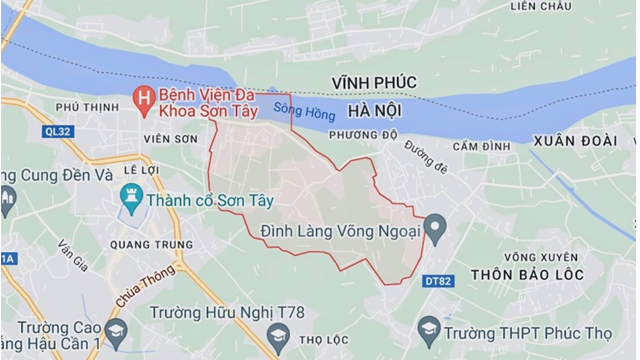 Hà Nội: Sắp đấu giá đất ở tại Phúc Thọ, giá khởi điểm từ 13 triệu/m2