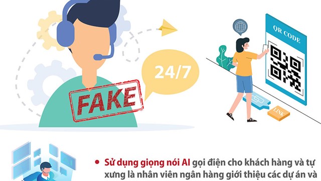 Cảnh báo thủ đoạn mạo danh nhân viên ngân hàng và giả mạo QR code