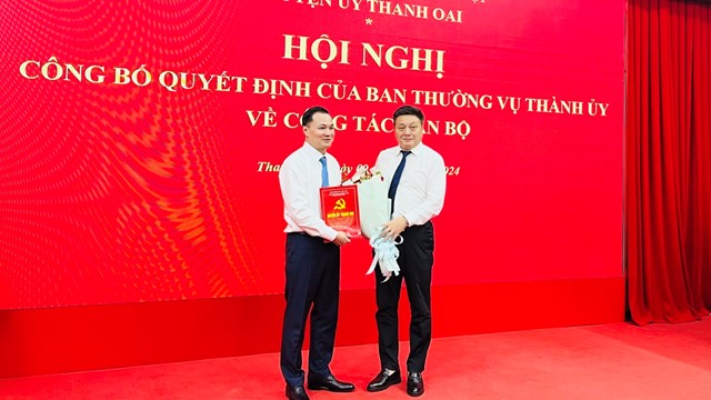 Hà Nội: Chân dung tân Phó Chủ tịch UBND huyện Thanh Oai