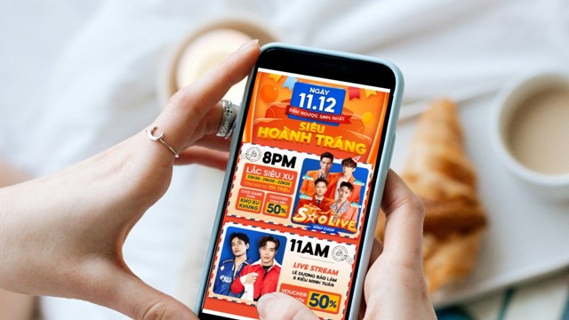 Cao điểm mua sắm cuối năm, Shopee tung chuỗi ưu đãi và livestream bùng nổ
