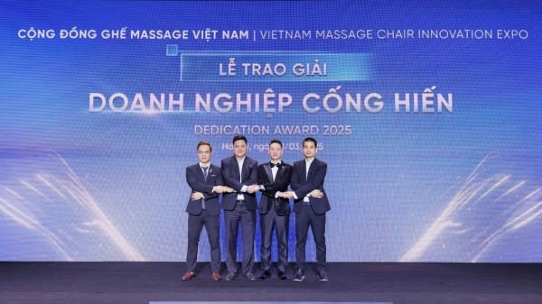 30 thương hiệu ghế massage uy tín xuất hiện tại Triển lãm công nghệ ghế massage đầu tiên tại Việt Nam 