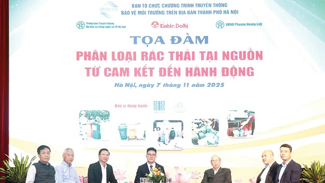 Lan tỏa ý thức bảo vệ môi trường Thủ đô