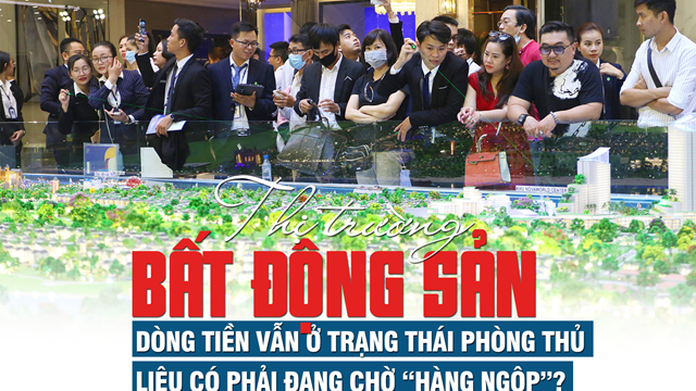 Dòng tiền trên thị trường bất động sản đang chờ “hàng ngộp”?