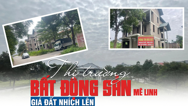 Thị trường bất động sản Mê Linh: Thanh khoản cải thiện