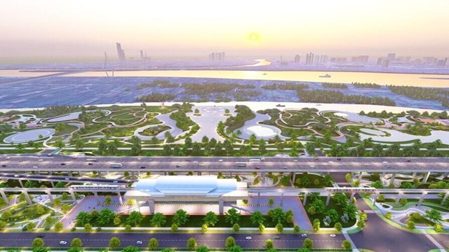 Hà Nội điều chỉnh tổng thể quy hoạch đô thị sông Hồng với trục cảnh quan 11.000ha