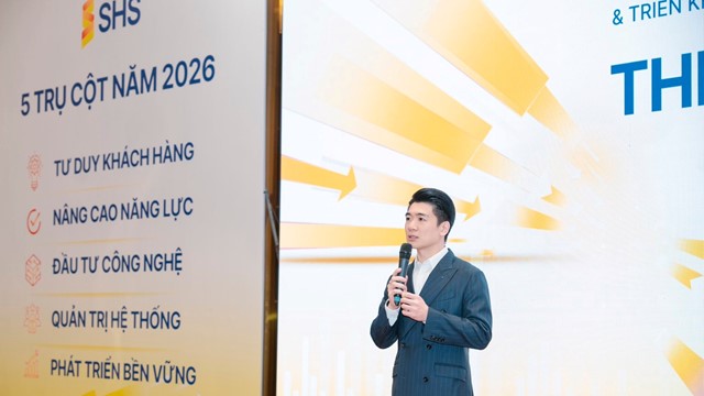 Năm 2025, SHS đạt hơn 1.650 tỷ đồng lợi nhuận, tài sản vượt 23.000 tỷ đồng