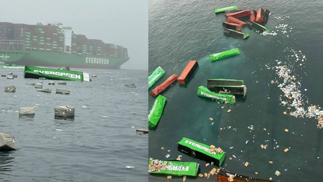 Hơn 50 container rơi xuống biển, chuyện gì đã xảy ra?
