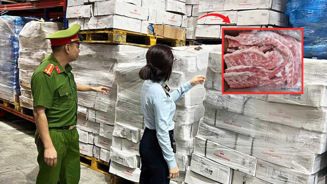 Phát hiện 15.920kg xương lợn đông lạnh hết hạn sử dụng, đã bán 200kg ra thị trường