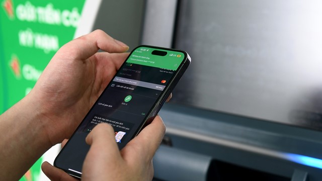 Anh Hoan chuyển 144 triệu đồng đến tài khoản Ngân hàng Quân đội để trả tiền thực phẩm, sau đó lập tức lên xã báo Công an