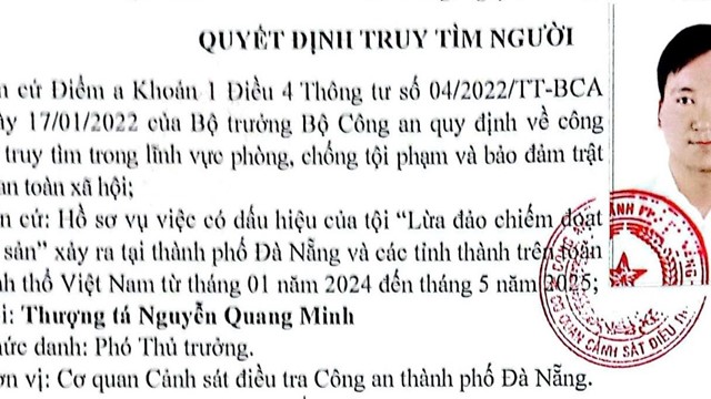 Công an truy tìm Nguyễn Phước Anh