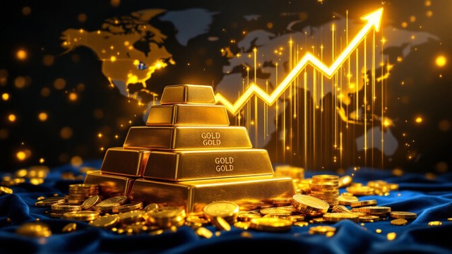 Giá vàng lập đỉnh mới sau tín hiệu của Chủ tịch Fed