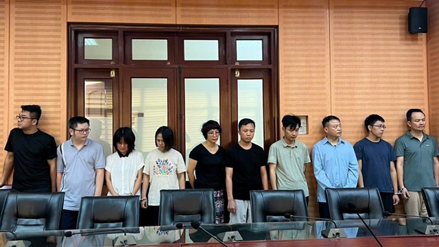 Công bố danh tính 9 đồng phạm với Shark Bình