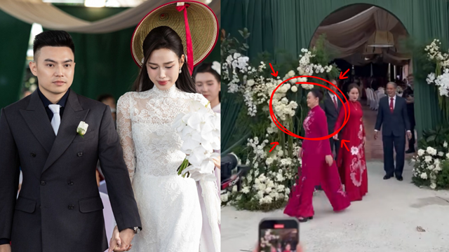 Vì sao vợ Chủ tịch Tập đoàn Sơn Hải không trực tiếp vào nhà Hoa hậu Đỗ Thị Hà đón dâu?