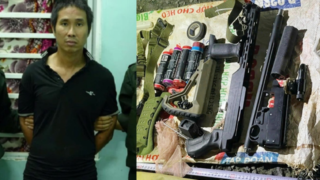 Bắt 3 đối tượng bán súng cho 'kẻ sát nhân' Lê Sỹ Tùng