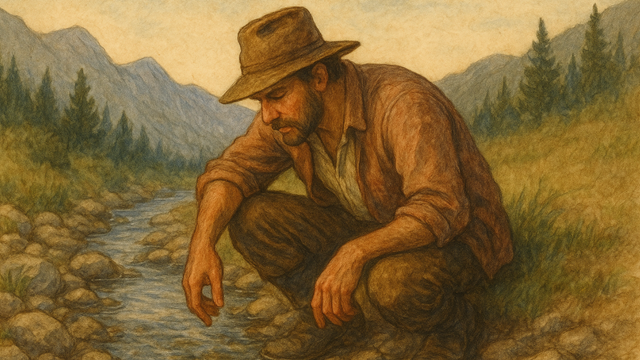 Phong tỏa khẩn cấp dòng suối chứa hơn 5 tấn vàng ròng do anh T. phát hiện 