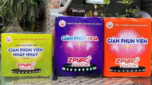 Viettel bán pháo hoa 