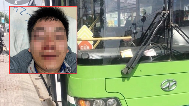 Công an vào cuộc vụ tài xế xe buýt bị nam thanh niên hành hung trên xe