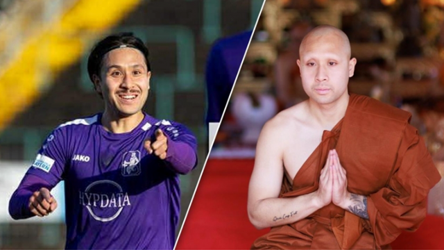 Sao U22 Thái Lan từng ‘xé lưới’ Việt Nam bất ngờ đi tu