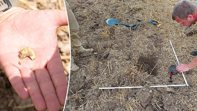 Phong tỏa khẩn cấp khu đất nông nghiệp bí ẩn, phát hiện 'kho báu' 2.500 năm tuổi