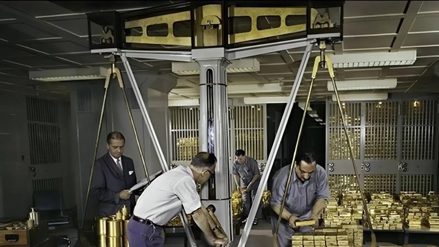 'Kho' duy nhất thế giới chứa 507.000 thỏi vàng nặng hơn 6.300 tấn, trị giá 22,4 triệu tỷ nằm bên dưới tòa nhà 14 tầng