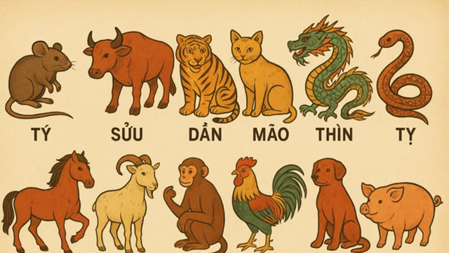 Hôm nay, vận trình 12 con giáp có biến động mạnh, 4 con giáp sau phải rất thận trọng