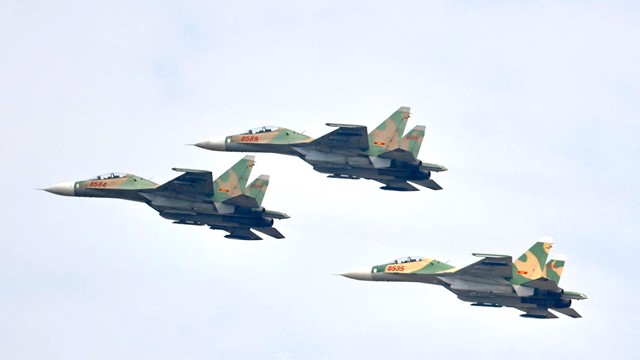 Huy động 9 tốp bay với 30 máy bay nhận nhiệm vụ quan trọng của quốc gia