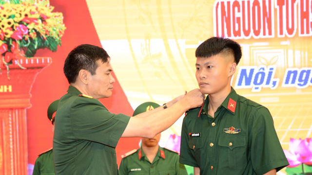 Chính thức tăng tuổi tuyển chọn đào tạo sĩ quan dự bị với sinh viên tốt nghiệp đại học