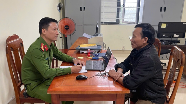 Đối tượng truy nã nguy hiểm Võ Hữu Chiến đầu thú