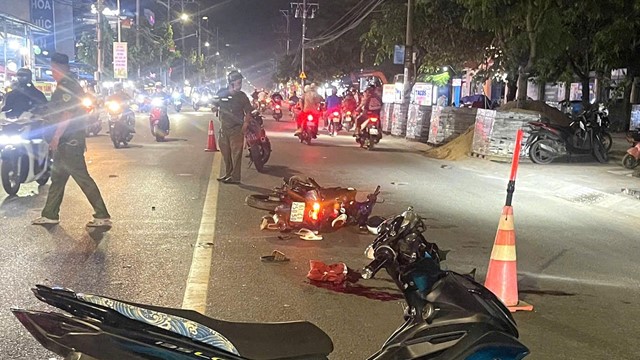 Cán bộ công an phường tử vong do tai nạn giao thông