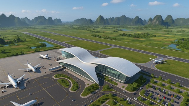 Việt Nam sắp có sân bay trị giá 23.200 tỷ đồng, cách ngôi chùa lớn nhất thế giới 19km