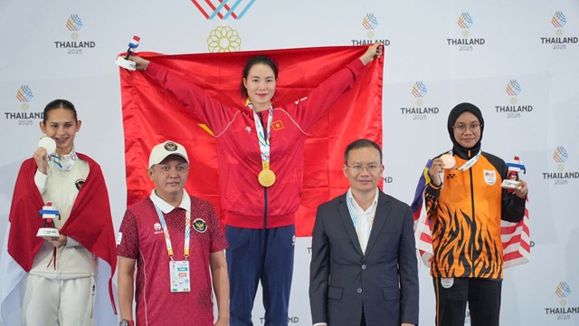 Món quà đặc biệt Vietnam Airlines dành tặng các VĐV Việt Nam giành Huy chương Vàng tại SEA Games 33