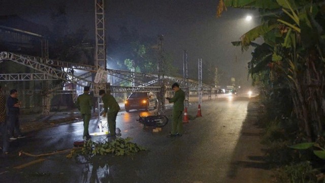 Khởi tố hình sự vụ dựng rạp đám cưới lấn chiếm đường liên thôn