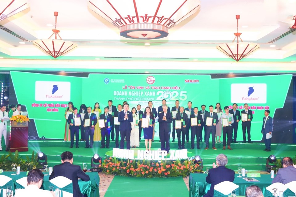 Nakydaco được vinh danh “Doanh nghiệp Xanh TP.HCM năm 2025” - ảnh 1